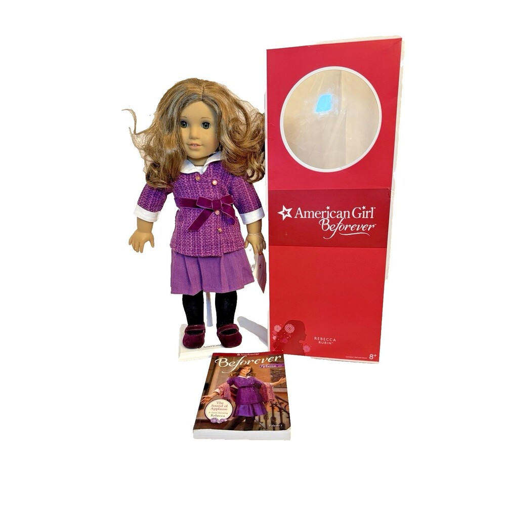 American Girl Rebecca Rubin Doll Beforever Box Book & Keepsake Wardrobe Closet